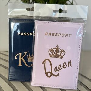 Pink + Blue Passport Holders
